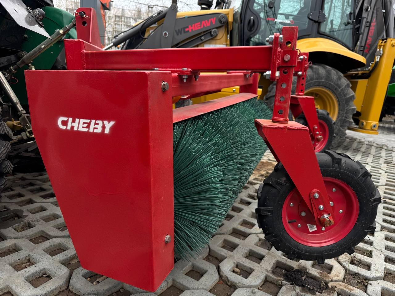 Коммунальная щетка Cheby 1,5 м. - Щетки