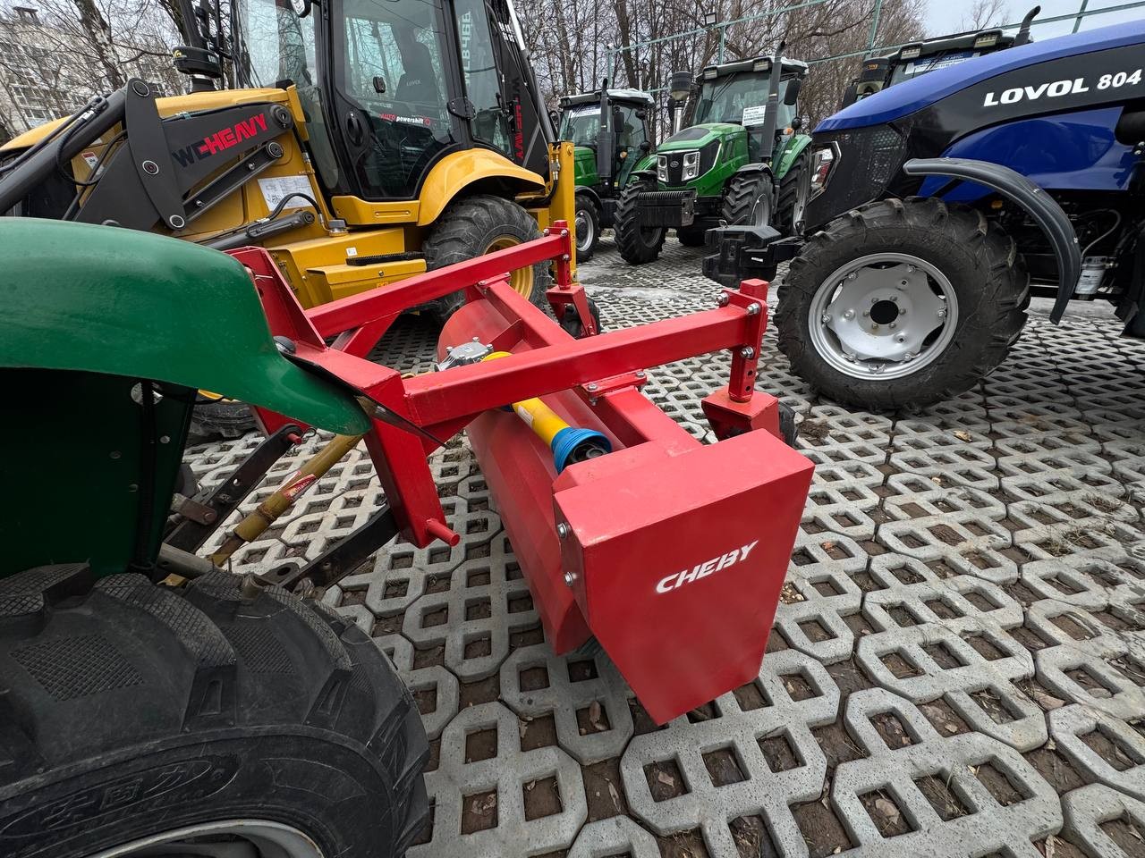 Коммунальная щетка Cheby 2,0 м. - Щетки